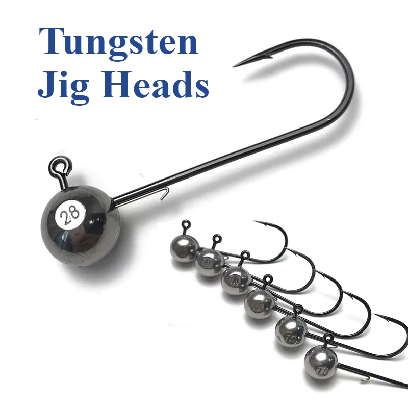 

1.8g-28g 95% Solid crank Jig head hook fishing hook head Jig lure hard bait Solid soft worm jig hook