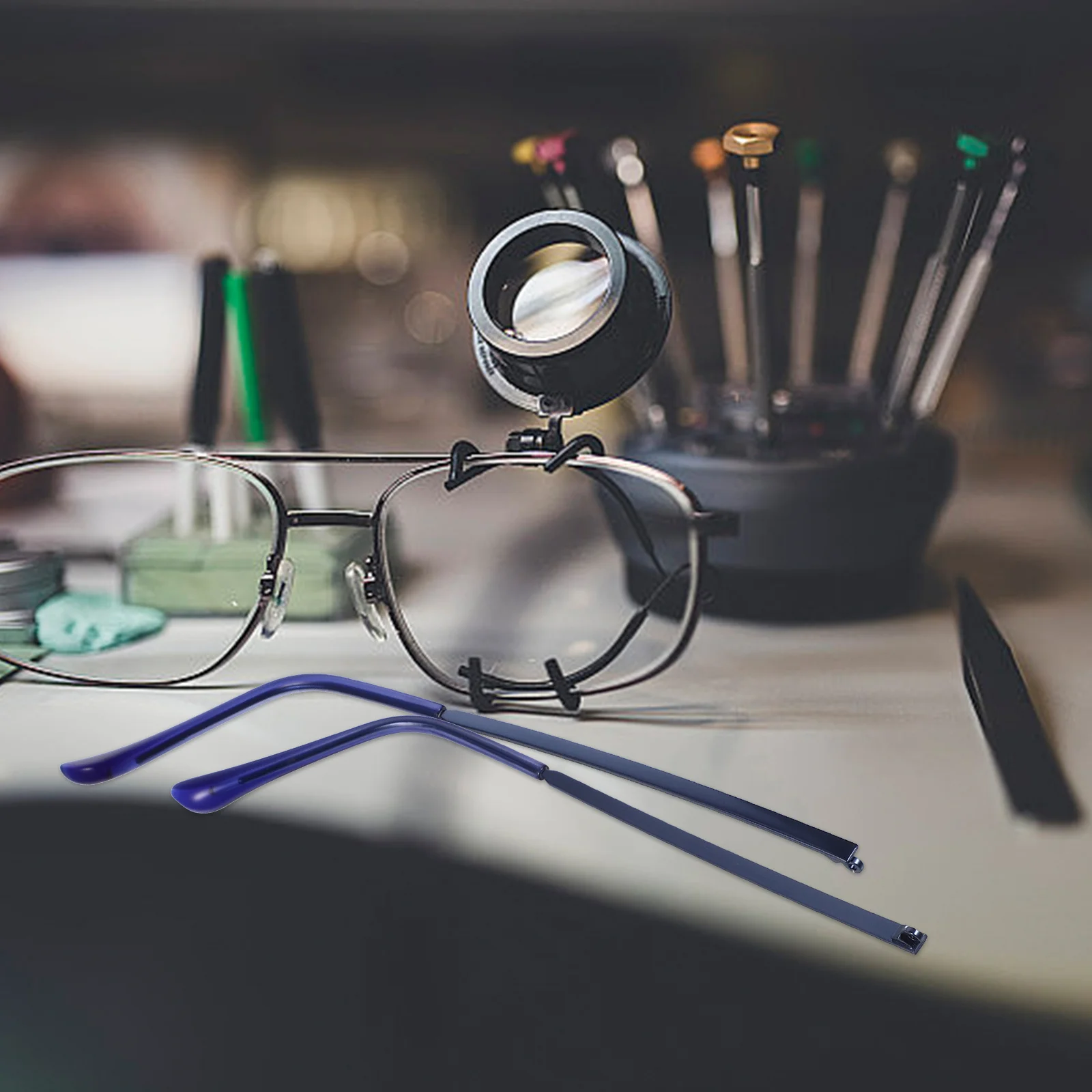 

1Pair Metal Glasses Replacement Arms Legs for Eyeglasses Sunglasses Repair Kit Tough Wear Resistant Universal Fit Professional