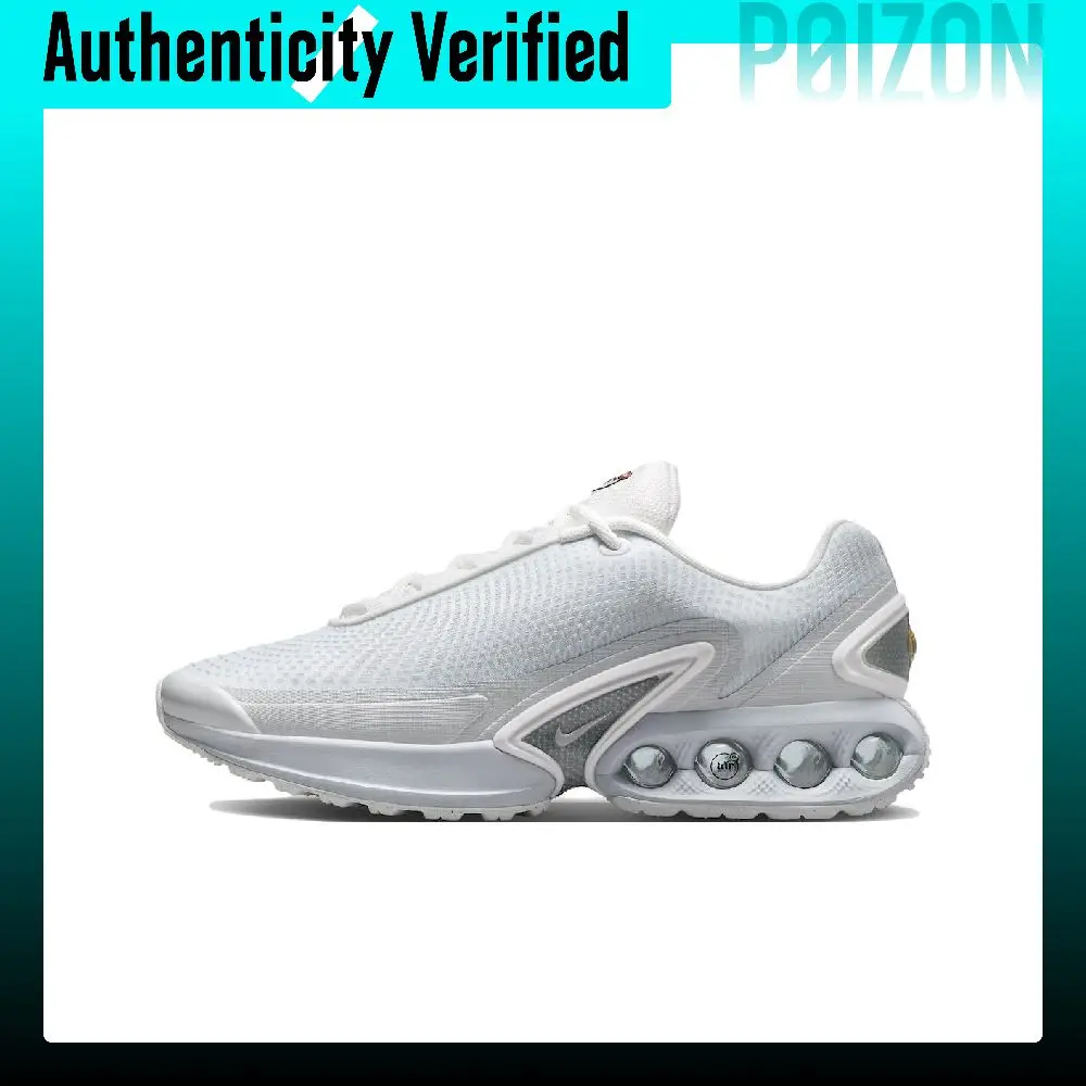 Nike Air Max Dn Casual Shoes Women's Low-top White Silver FJ3145-100