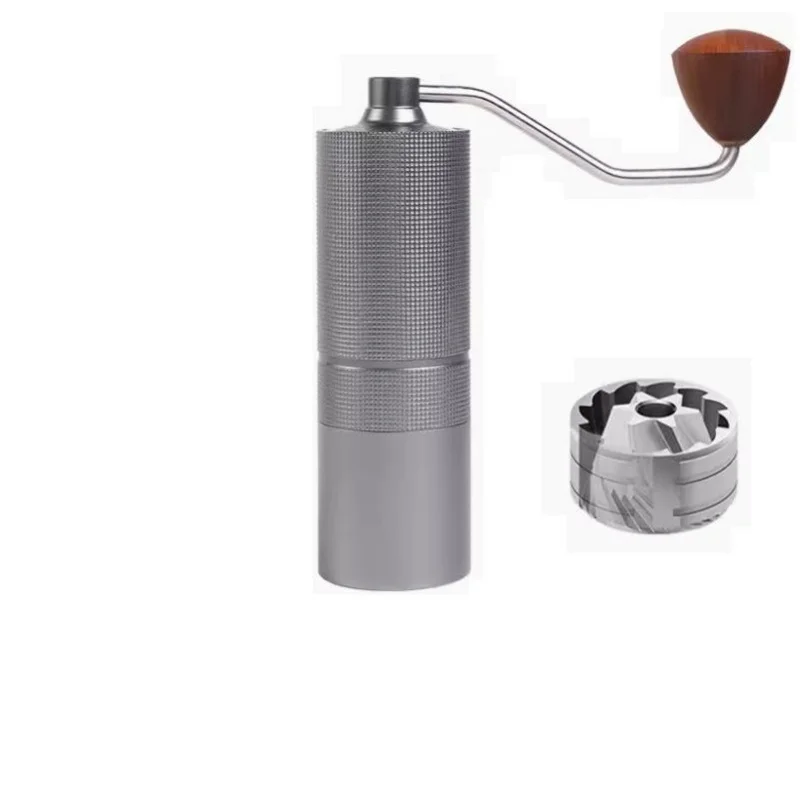 

Manual Coffee Grinders Gears Extraction Anti Fly Ring Coffeeware Improves Sealed Storage Clear Container Moisture-Proof Reusable
