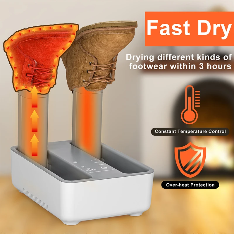 Portable shoe dryer New heating dryer with timer Shoe electric dryer