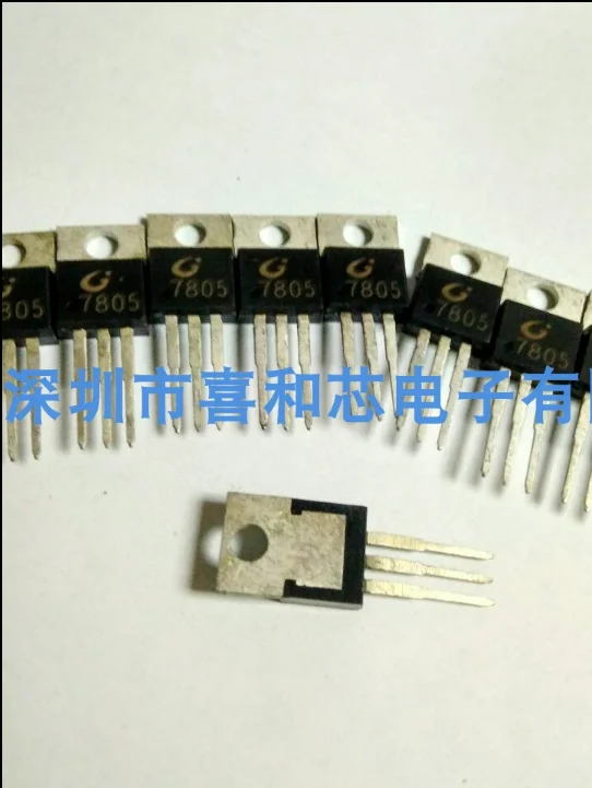 10Pcs High-Power Drie-Terminal Voltage Regulator Transistor LM317T L7805 78M05 TO220 TO252 Echte Spot