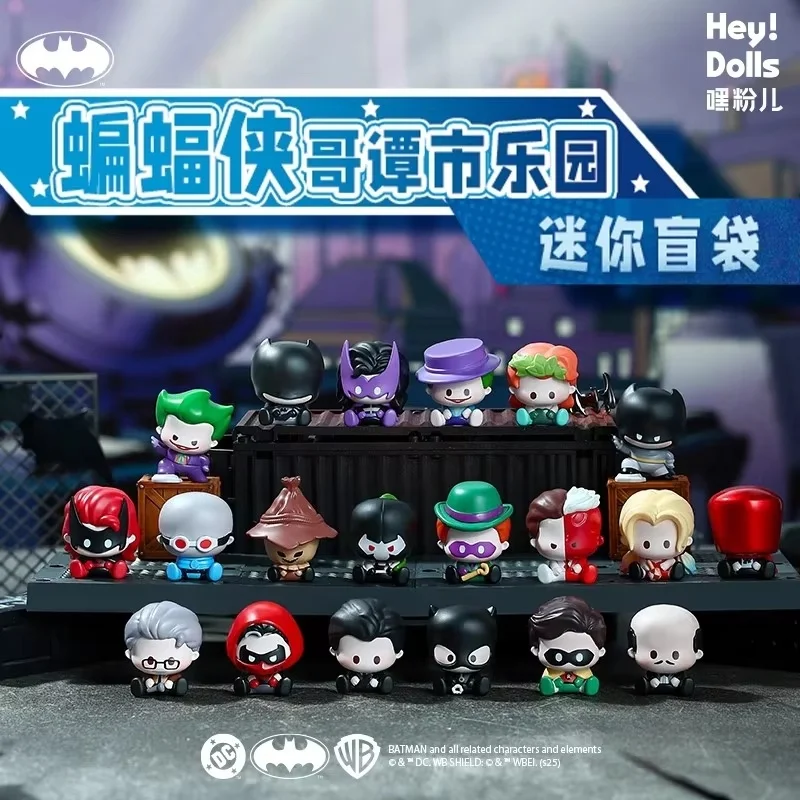 Nouveau véritable Suplay Batman boîte mystère Mini sac aveugle Gotham City Paradise série Batman objets de collection décoration cadeau jouet