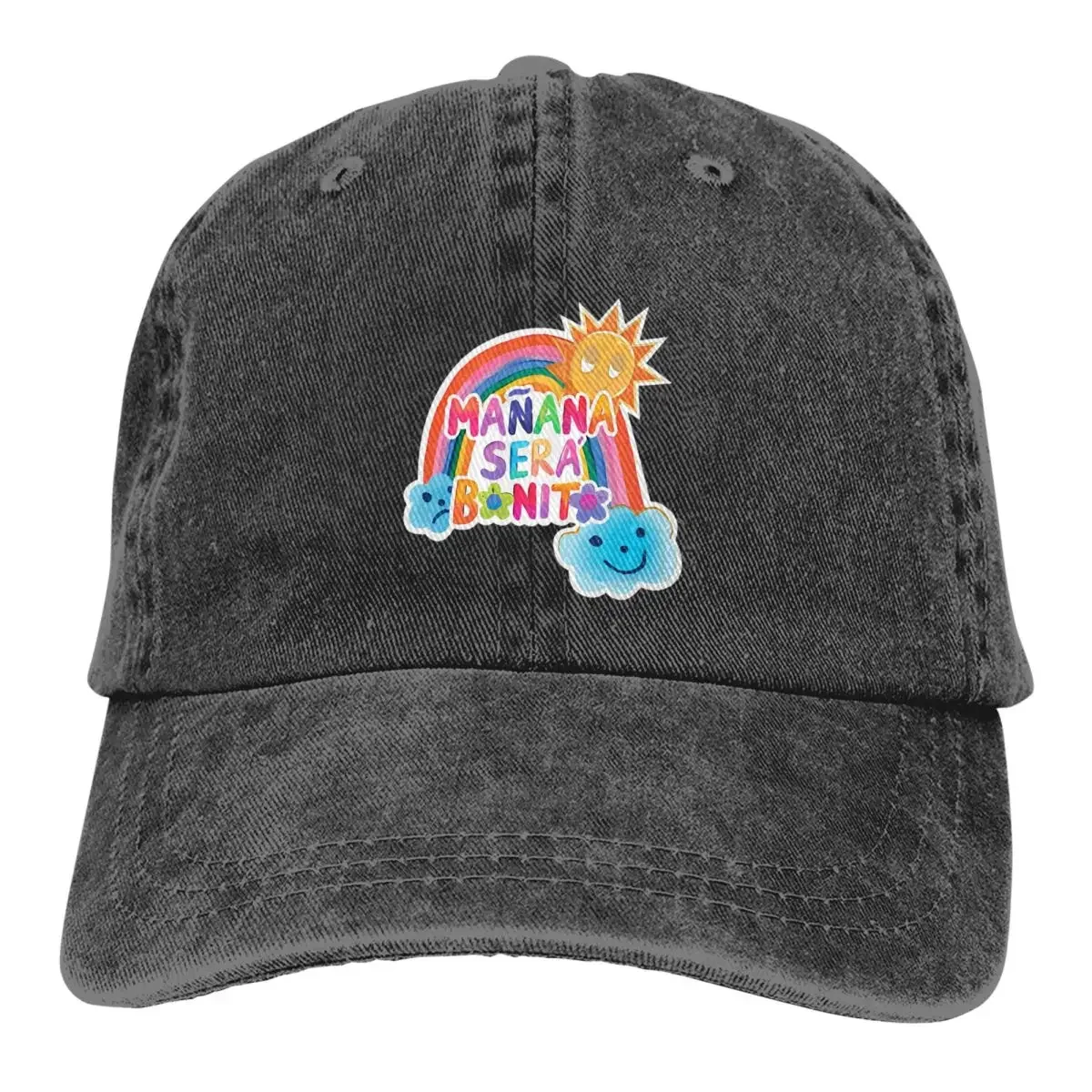 Karol G Manana Sera Bonito Baseball Caps Retro Distressed Arcoiris Sun Cap Unisex Outdoor  Gift Hats Cap