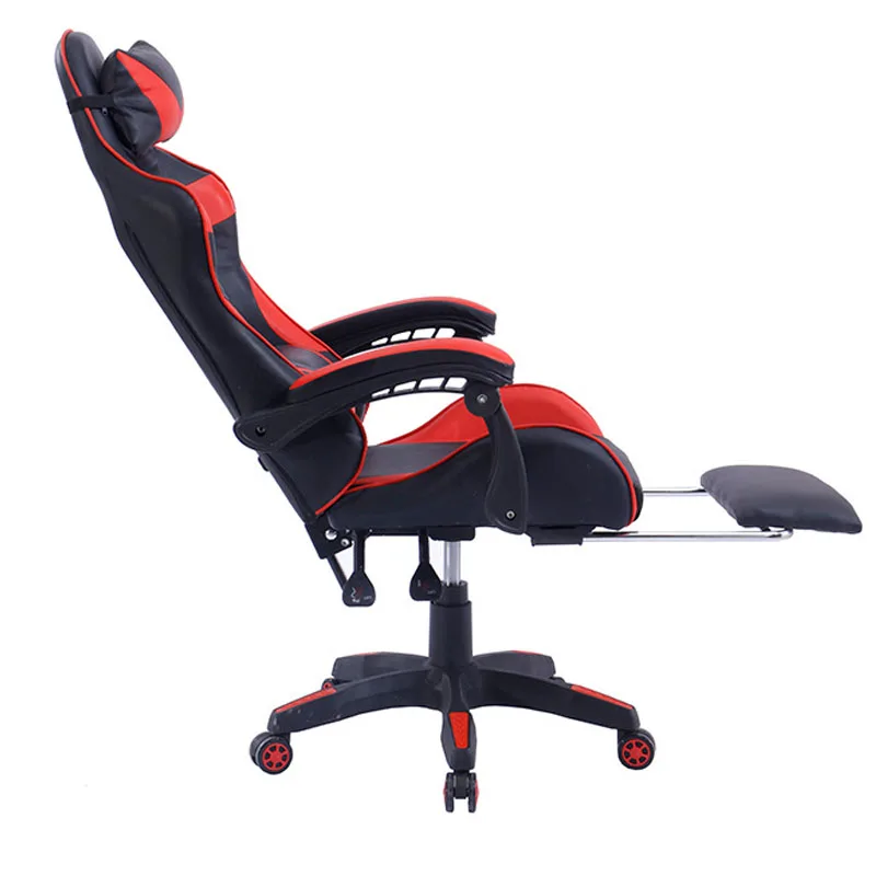 Luxury Quality Top Gaming Chair Wholesale Race Comfortable pink Silla Gaming Cheap Pvc Leather Pillow Gaming Chair