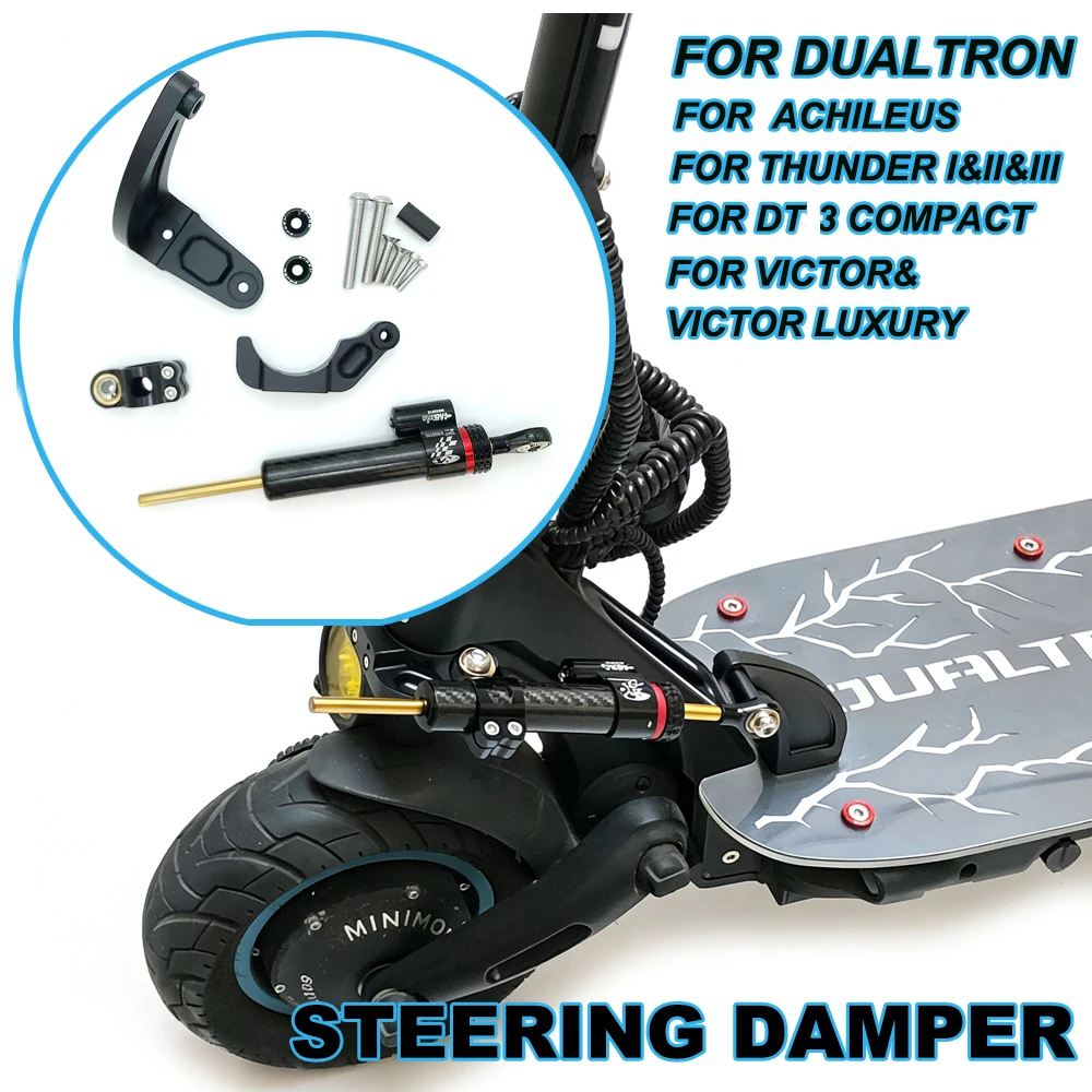 For Dualtron 3 Victor Luxury Thunder I/II/IICompact Electric Scooter Accessories Directional Steering Damper Mounting Bracket