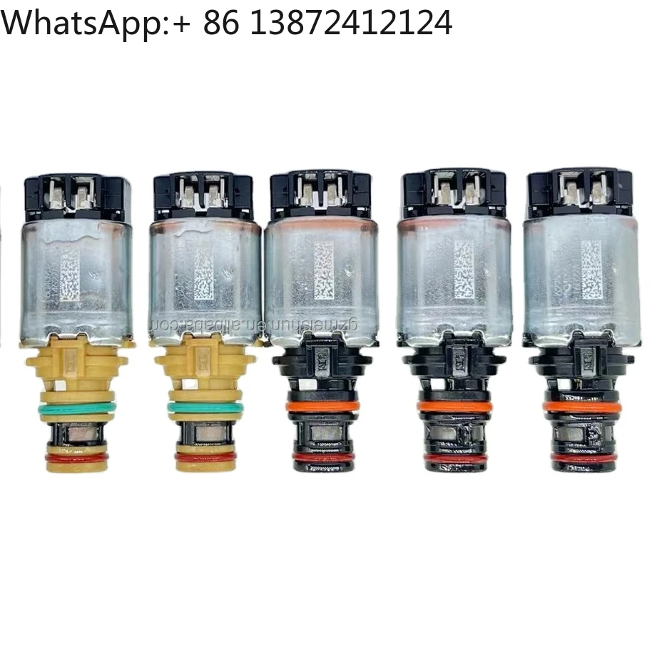 

Genuine G M Solenoid Valve Set for First Generation 6T30, 6T40, 6T45, 6T50 GF6 MH9 Transmissions Six in a Group