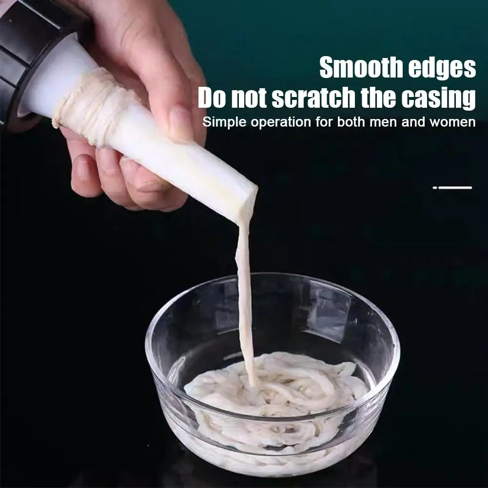 ماكينة حشو السجق اليدوية أدوات حاقن السجق محلية الصنع حقنة السجق أدوات حاقن اللحوم اليدوية #4