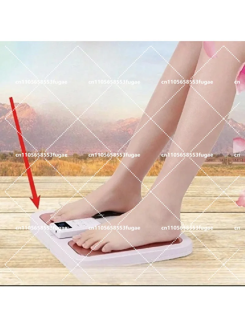 Plantar Fasciitis Foot Massager with Heat, EMS Muscle Stimulator for Relaxation, Portable Pedicure Spa Machine