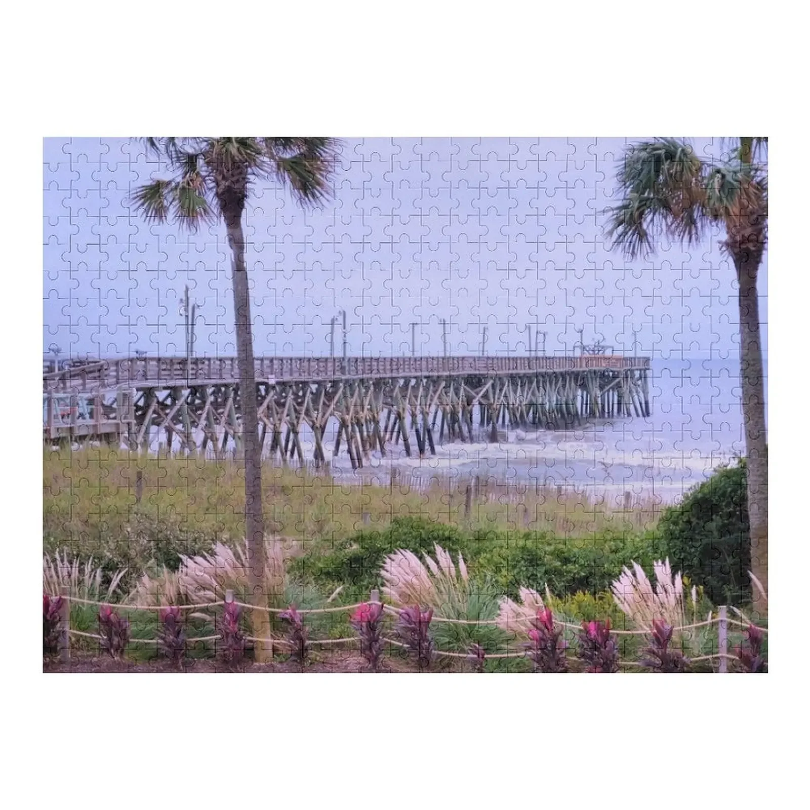 

The Last Day Of The Surfside Pier Jigsaw Puzzle Wooden Name Personalize Custom Child Gift Customizable Gift Puzzle