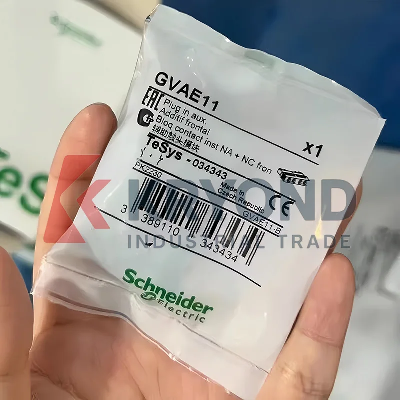 Schneider GVAE1 GVAE11 GVAE20 GVAD1010 GVAN11 Auxiliary Contact Module Overload Relay Motor Control Accessory Original Product