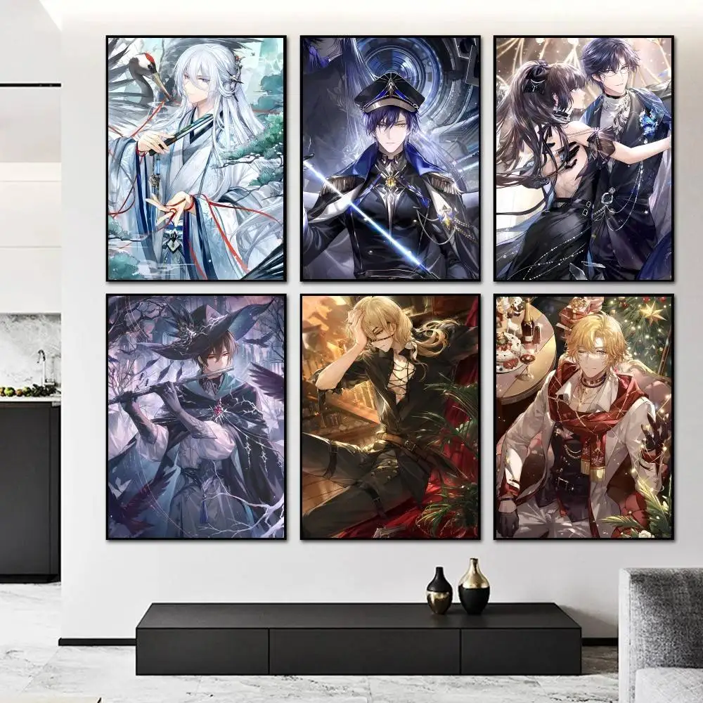 For All TimeLovebrush Chronicles Poster And Prints Wall Art Pictures For Modern Bedroom Game Room Home Decor