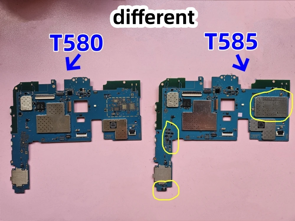 Dobra wersja UE dla Samsung Galaxy Tab A SM-T580 SM-T585 T580 T585 16GB płyta główna płyta główna tablica logiczna płytka drukowana