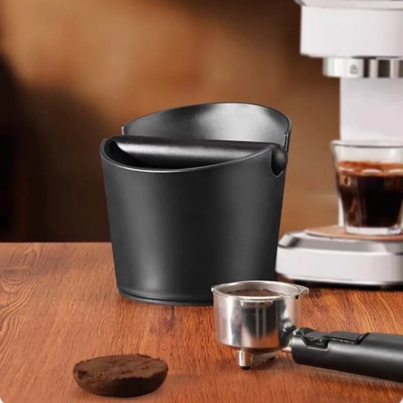 

Espresso Knock Box Coffee Grounds Container Anti Slip Dump Bin Grind for Delonghi Bar Cafe Accessories Barista Tools