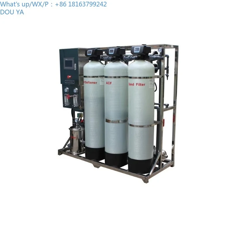 

1000 LPH (1 M3/hour)Reverse Osmosis System Desalination Section and Pure Water