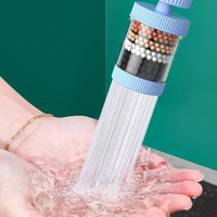 Universal Faucet Tap Filter Splashproof 360 Degree Rotation Water Saving Bubbler For Home Kitchen Bathroom 6 Layers Tap Purifier