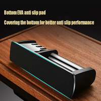 4-Stage Knife Sharpener for Kitchen, Professional Manual Sharpening Tool for Knives & Scissors, Specialized grinding scissors