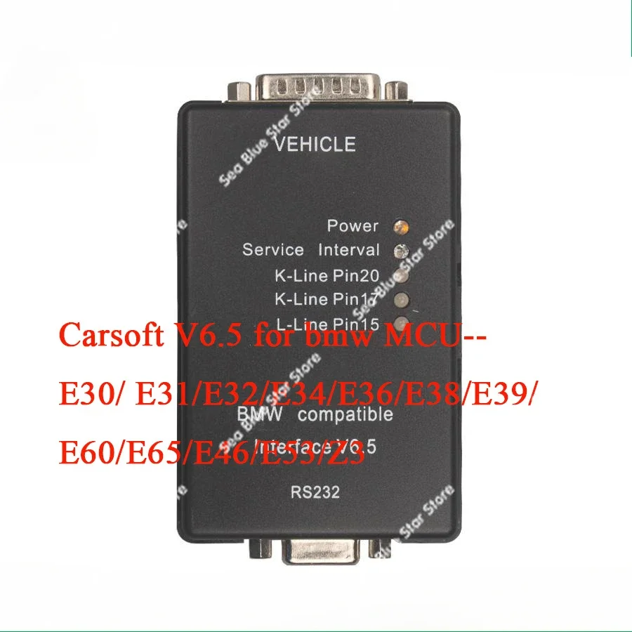 BMW 6.5 carsoft ECU Programmer MCU OBD2 Scanner