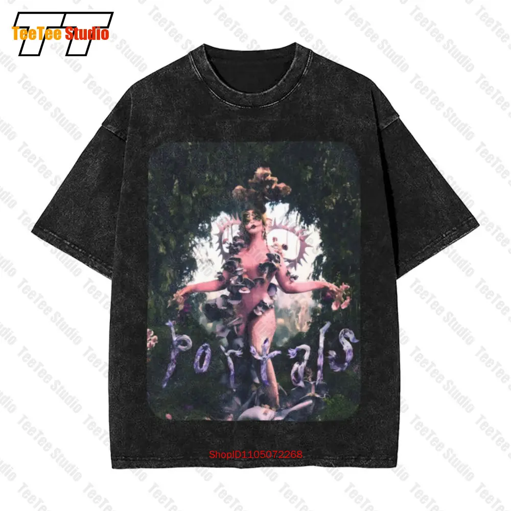 Melanie Martinez Portals Album Vintage Übergroßes T-Shirt für Fan N6VH
