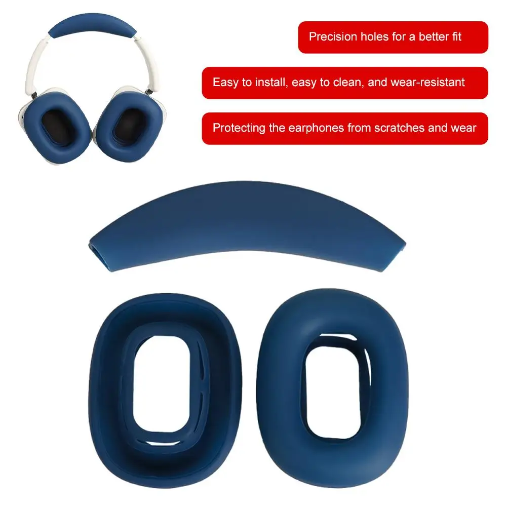 Almohadillas de repuesto para los oídos, carcasa y funda para diadema para auriculares NOTHING, almohadillas suaves para los oídos
