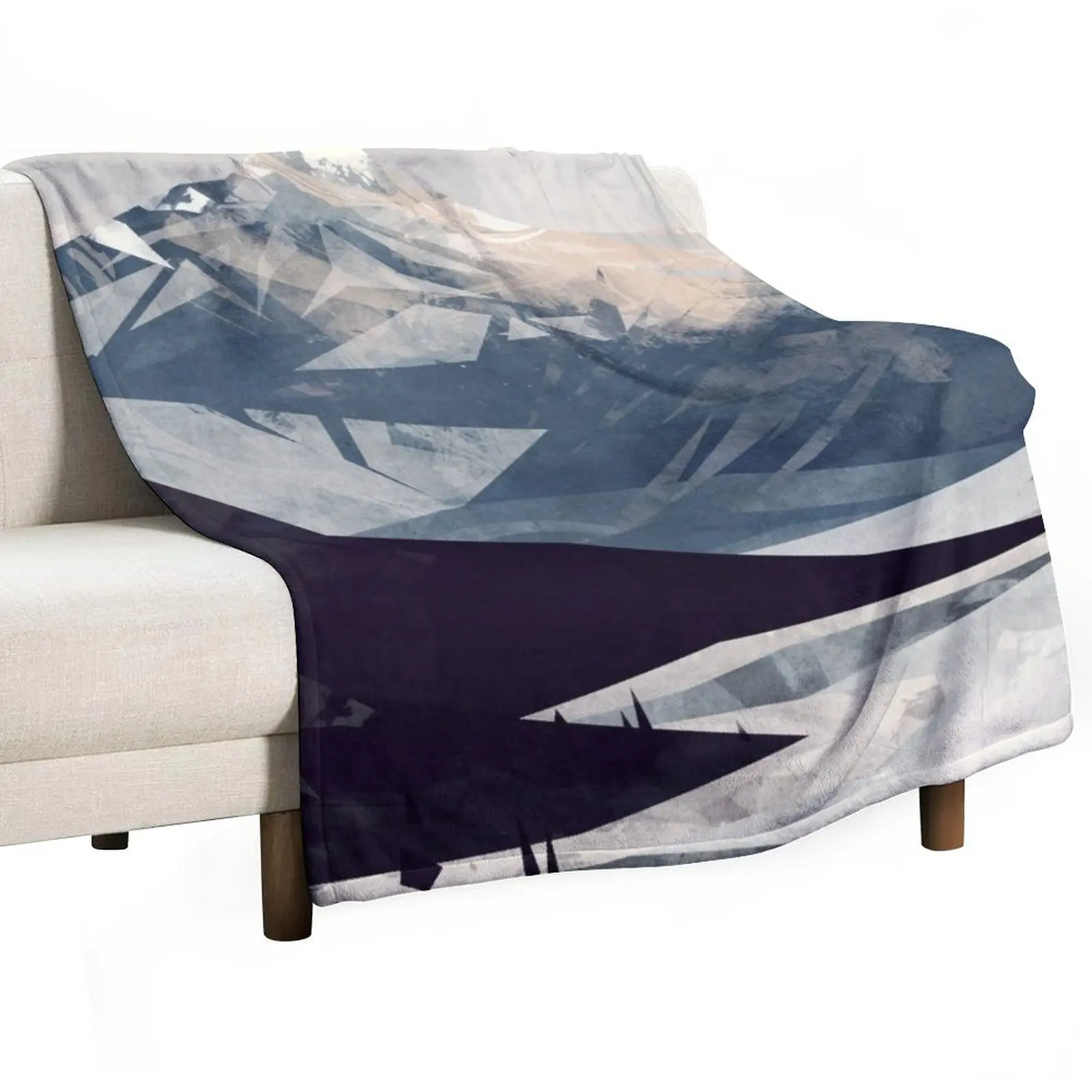 Calming Mountain Throw Blanket Soft Big For Sofa Thin christmas gifts Bed covers Blankets