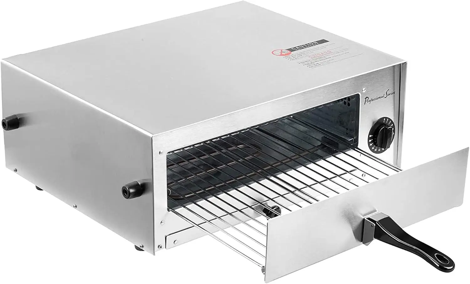 Stainless Steel Pizza Oven and Frozen Snack Baker, Countertop Oven for Baking