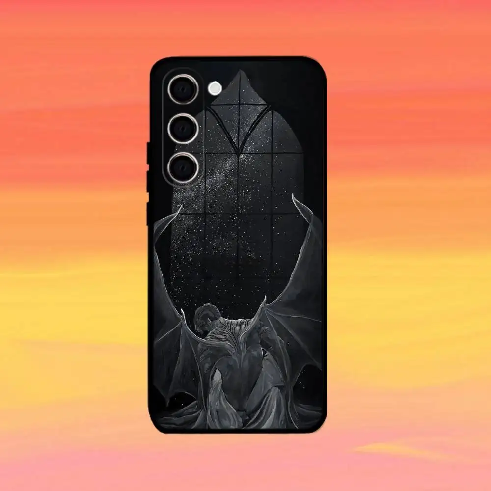 Acotar Een Hof van Mist en Fury Telefoon Case Voor Samsung Galaxy A73,A72,A71,A70,A53,A52,A51,Anderen Zachte Zwarte Cover