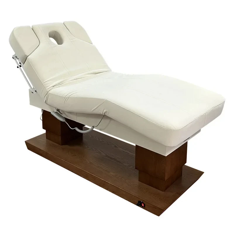 

Wooden Base Electric Beauty Beauty Constant Temperature Heating Spa Massage Couch Medical Beauty Facial Nursing Bed