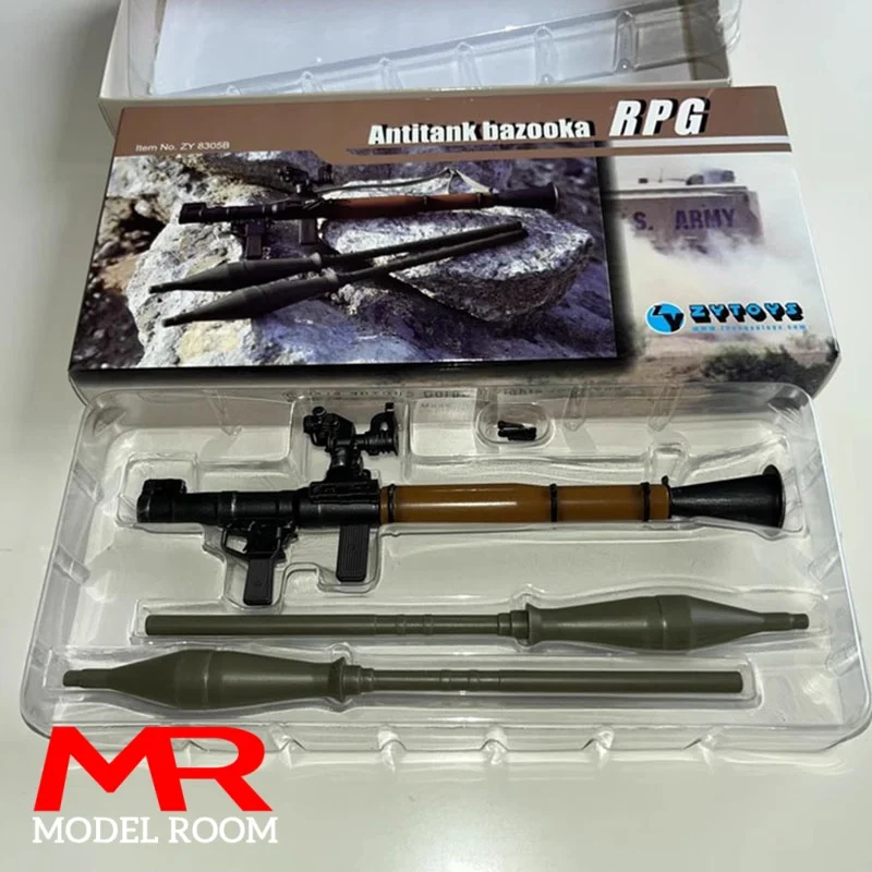 

ZYTOYS ZY8305B масштаб 1/6, RPG-7, ракетная граната, модель солдата, реквизит для сцены, подходит для 12 дюймов, мужской и женский экшн-фигурки, куклы на тело
