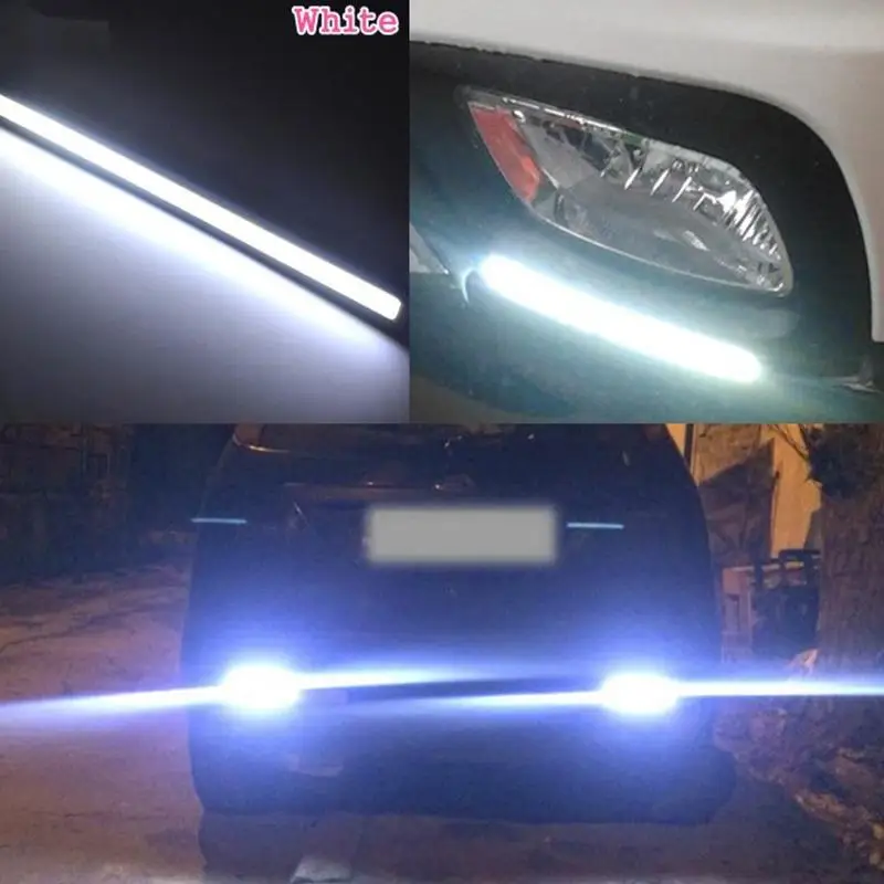 Waterproof LED Ultra Bright Daytime Running light DC 12V 17cm Car Driving lamp Dropshipping