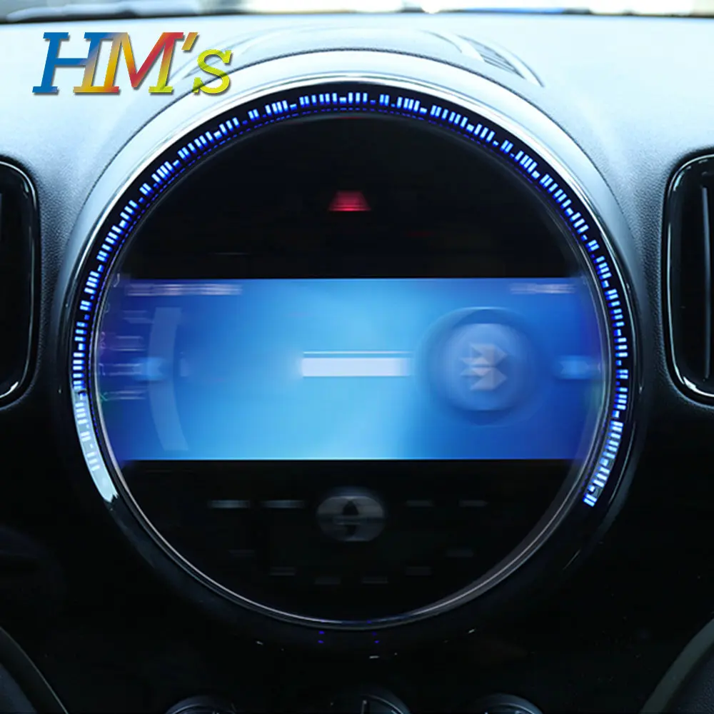 

Автомобильный центральный экран управления, модификация кольца, крышка для MINI Cooper JCW F54 F60 Clubman Countryman, аксессуары