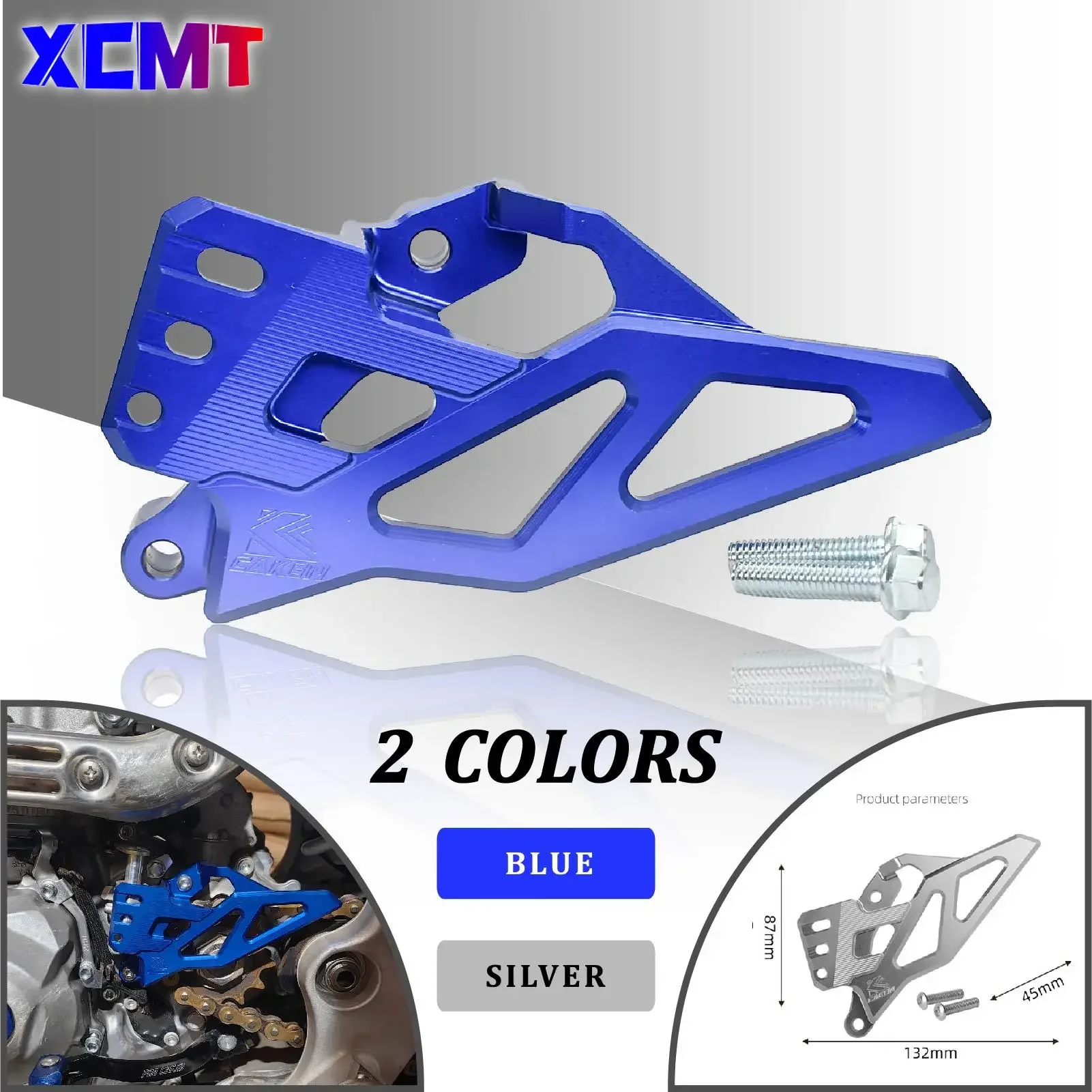 

Motorcycle Accessories CNC Front Sprocket Cover Chain Protector Guard For Yamaha YZ450F 50TH WR450F YZ450FX 2023 2024 Dirt Bike
