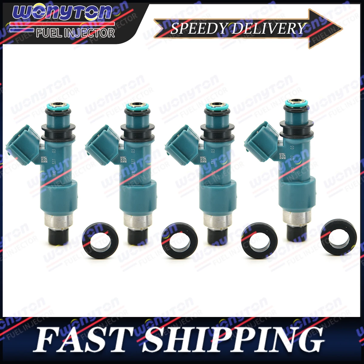 

4Pcs Fuel Injectors 15710-65J00 For 2007-2013 Suzuki SX4 2.0L 16611-AA800