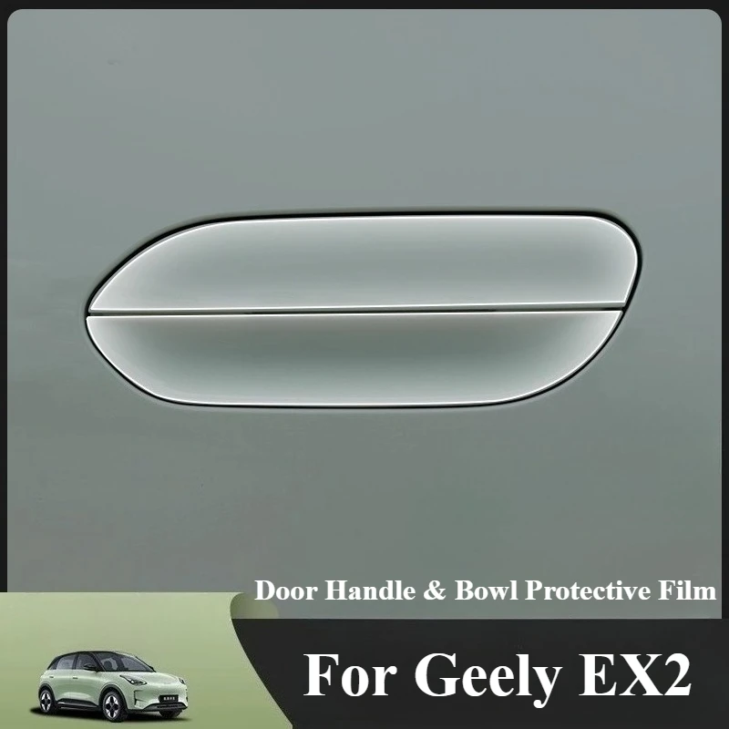 

For Geely EX2 Car Door Handle Bowl Protective Film Scratch Resistant Auto Exterior Protection Sticker
