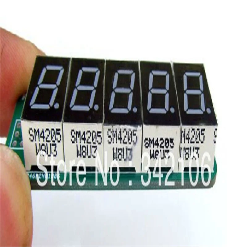 

10pcs Static digital display module can be cascaded 5 max7219 driver serial microcontroller