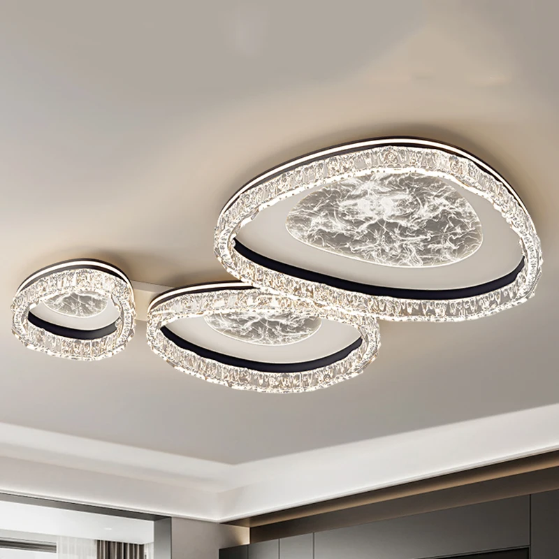 Minimalist Light Luxury High Sense Designer Cloud Ceiling Light Full Spectrum Eye Protection Master Bedroom Main Light
