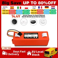 Original 5200mAh BRR-2P4S-5200S Robotic Vacuum Cleaner Replacement Battery For Xiaomi Roborock S55 S60 S65 S50 S51 S5 MAX S6
