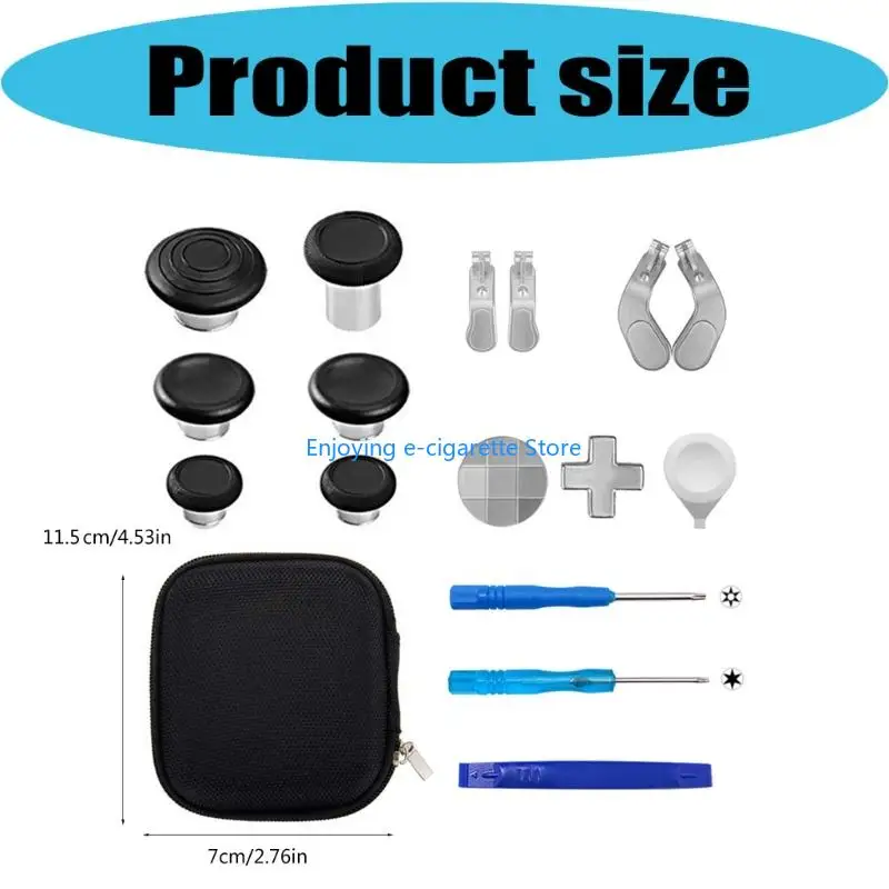 Professionelles Gaming-Zubehör für ausgewählte Controller mit Metall-Thumbsticks, Paddles, Joysticks Y4QF – Detail 6