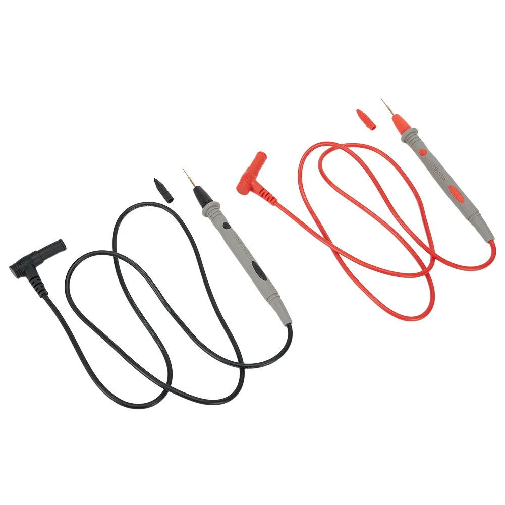 20A 1000V Multimeter Test Heads Needle Pin Digital Multi Meter Head Wire Pen Cable Kit Multimeter Voltmeter Silicone Tester Kit