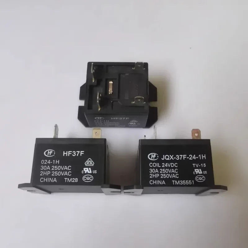 （Brand-new）1pcs/lot 100% original genuine relay:JQX-37F-24-1H 30A 4pins Air conditioning water heater relay