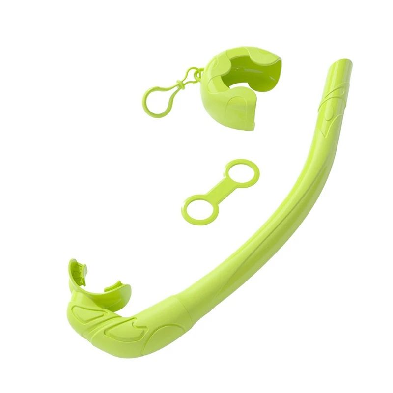 

Soft Silicone Diving Snorkel, Portable And Foldable Design, Easy To Breathe, Suitable For Free Diving And Swimming