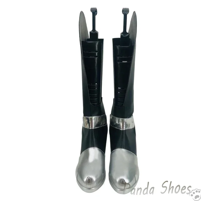 Zapatos de Cosplay de Fate Emiya Shiro, juego de Anime Cos, Botas Largas, accesorios de vestuario de cómic para fiesta de Halloween