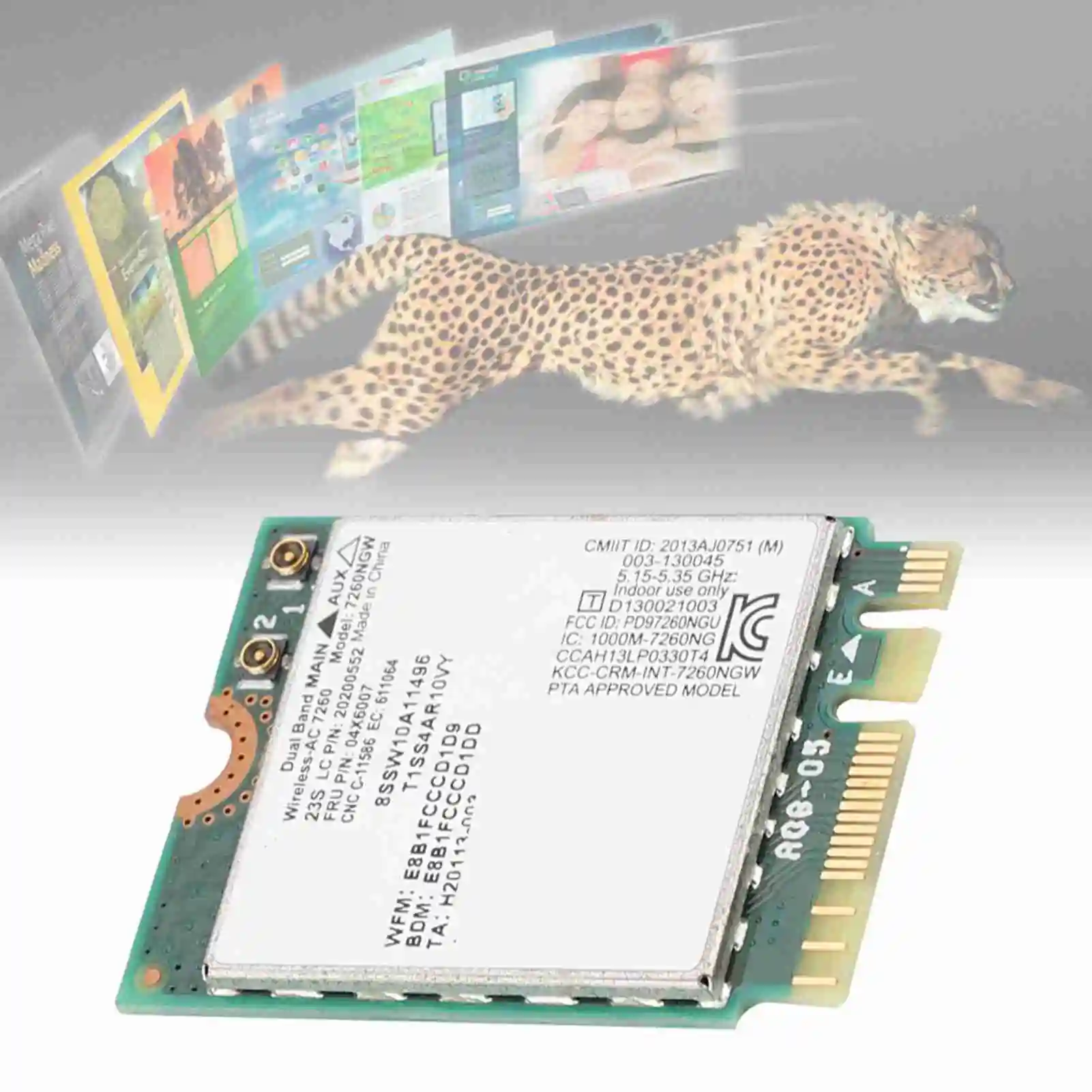 Picture 7: Network card for intel Dual Frequency Wireless Network Card for Intel 7260 AC 867Mbps Special for Lenovo /ThinkPad Network card