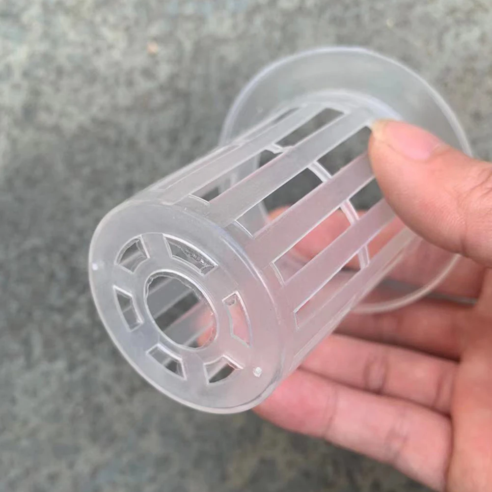 

50 Pcs Planting Basket Hydroponic Growing Containers Aquatic Plants Fixed Indoor Baskets Plastic Hydroponics Pots Small