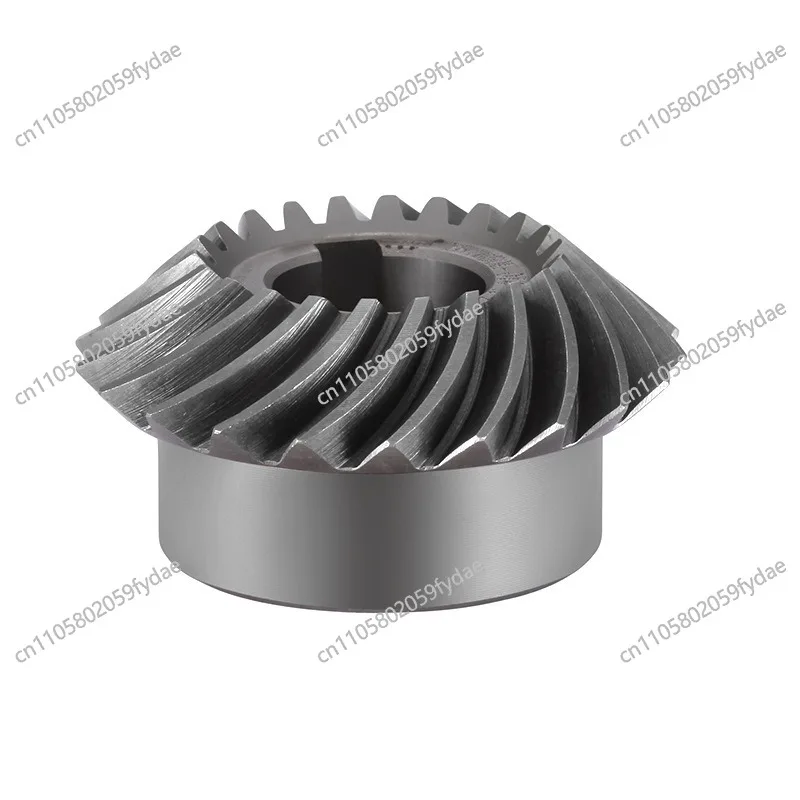 Metal transmission parts, gear fans, spiral bevel gears, H7 high-precision inclined mechanical transmission parts