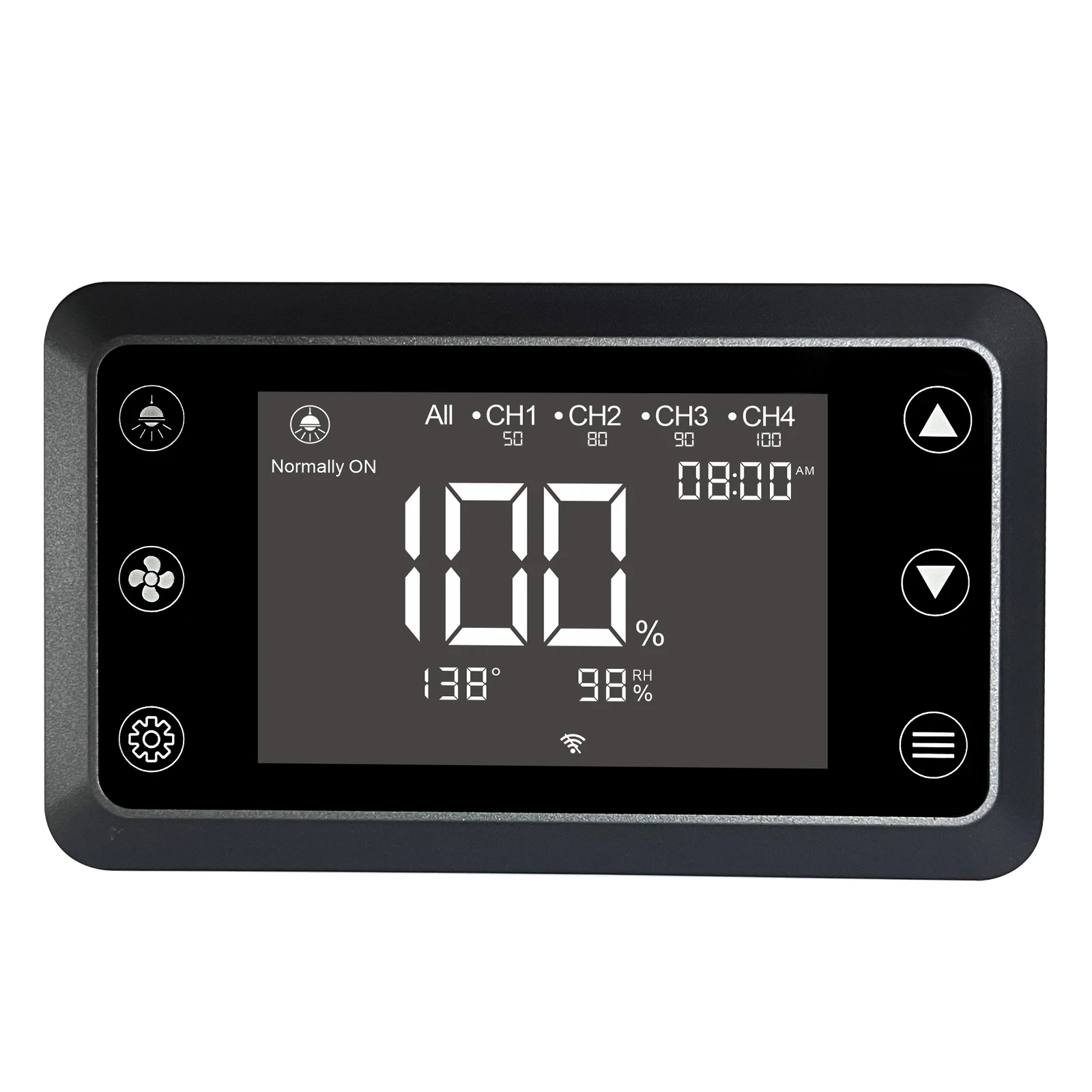 

Customized Master Controller for Commercial LED Grow Light Daisy Chain Group Dimming & Timing Control Sunrise Sunset Simulation