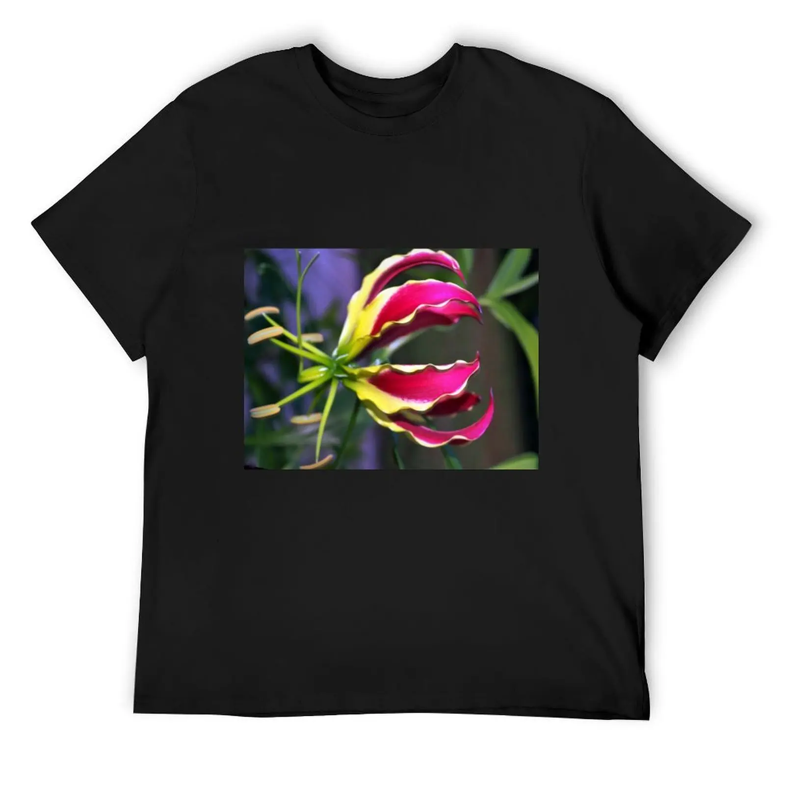 

Gloriosa lily T-Shirt summer clothes funny gifts oversize t-shirts man oversized t shirt mens fashion