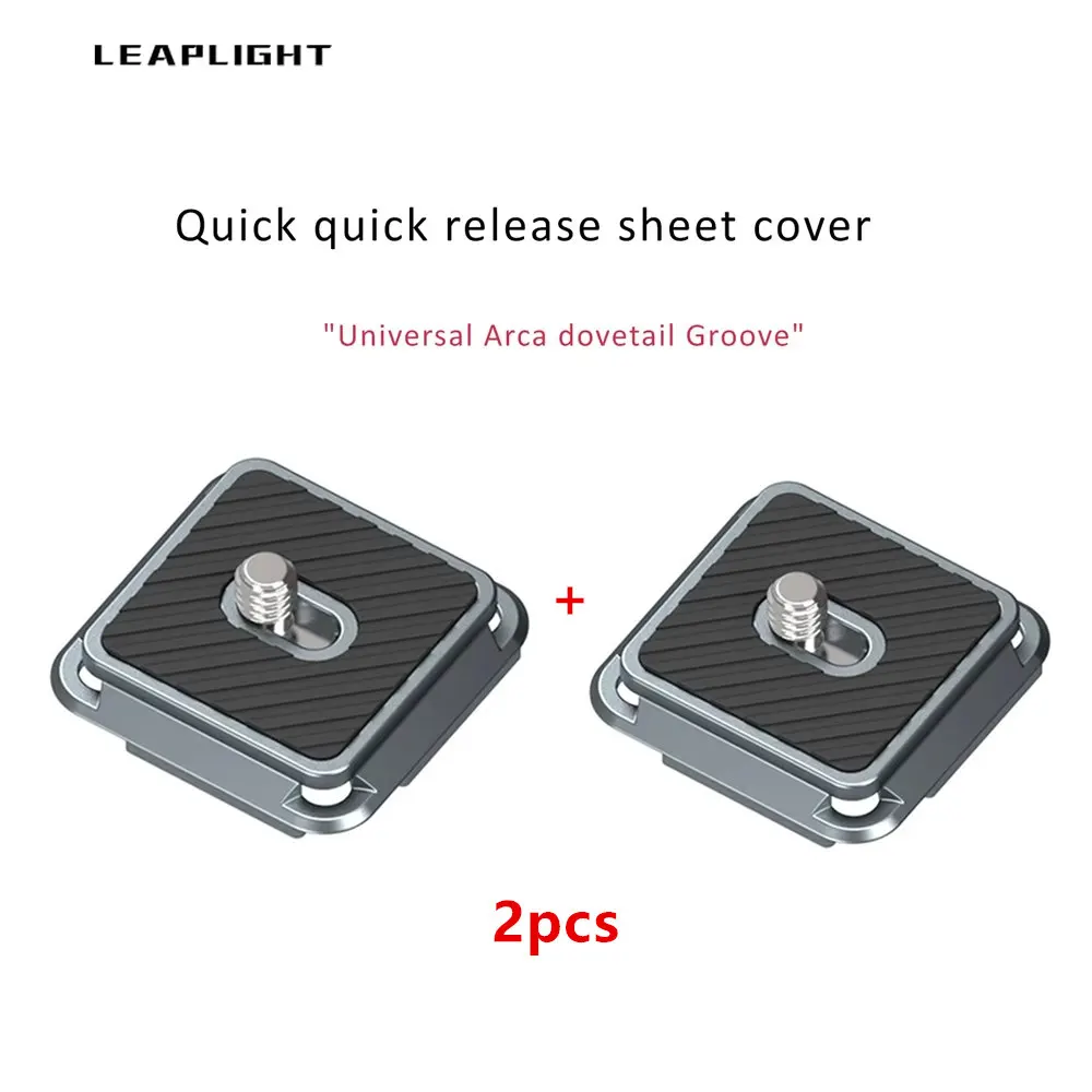 HOT Universelles Arca Schnellwechselsystem Plattenteller-Klemme 1/4'' 3/8'' Schnellwechsel-Kit für DSLR-Kamera Gimbal Stativ DJI Stabilisator PD