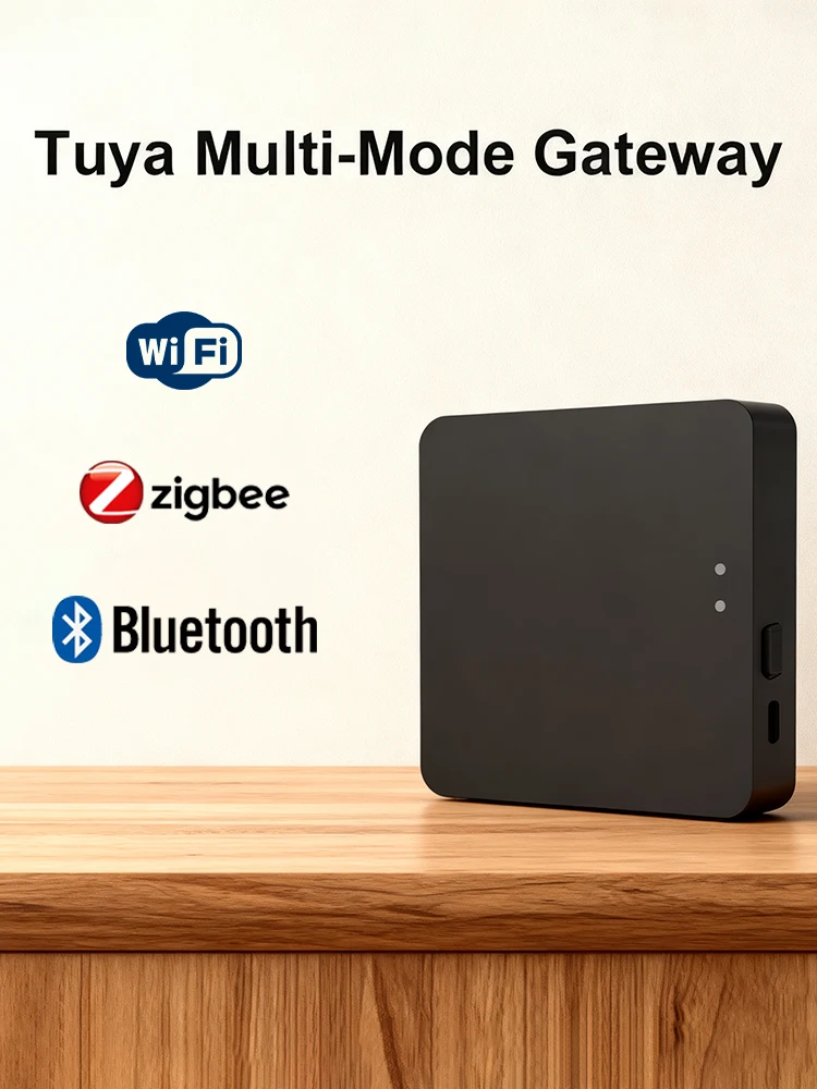 Multi-Modus Smart Gateway Zigbee 3.0 Bluetooth Mesh Hub Kompatibel mit Tuya Smart Life App Sprachsteuerung für Alexa Google Home – Detail 8
