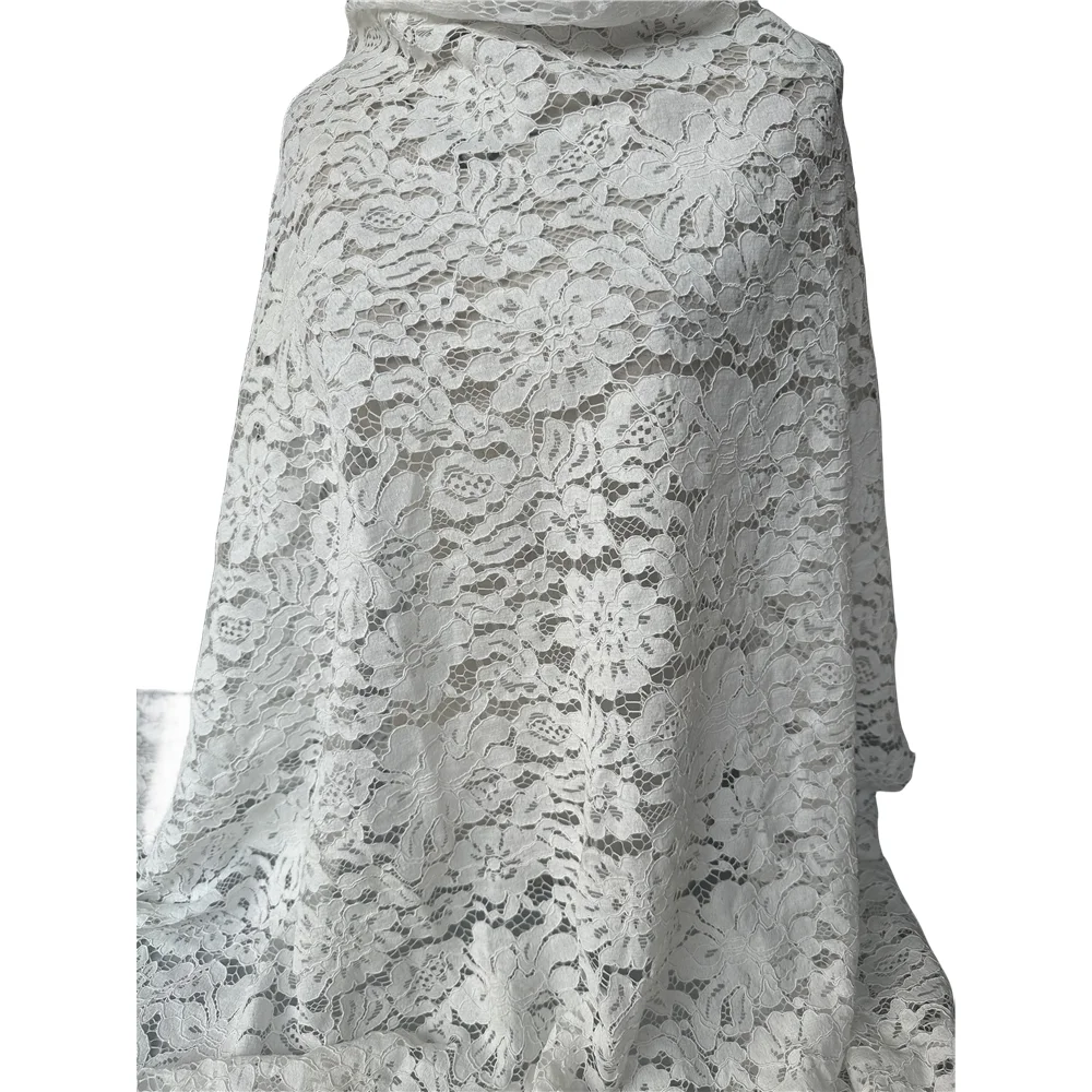 

French Mesh Lace Fabric with ZH-1401959 High Quality African Tulle Lace for Sewing Luxury Party Dresses